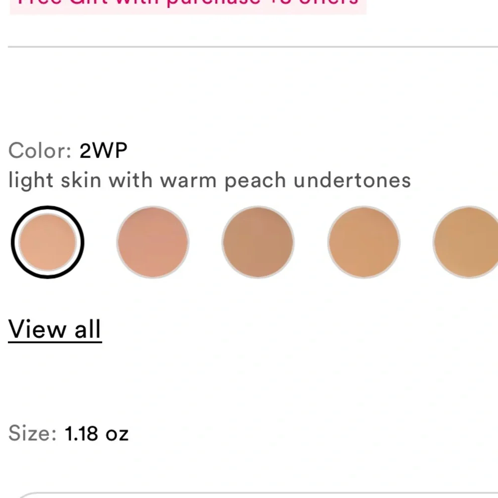 ABH ‘2WP’ Impeccable Blurring Second-Skin Matte Foundation
